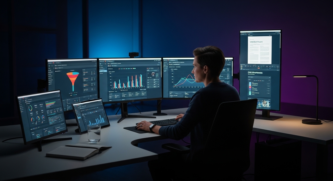 Conversion rate optimization audit dashboard